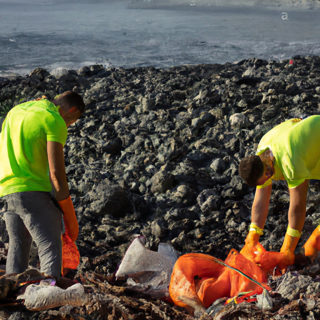 Riciclo plastica spiagge Napoli